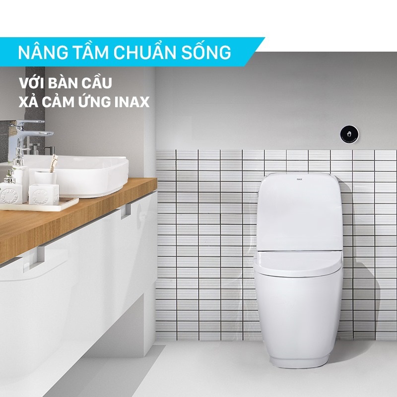 Bồn Cầu 2 khối INAX ACT-832VN (xả cảm ứng)